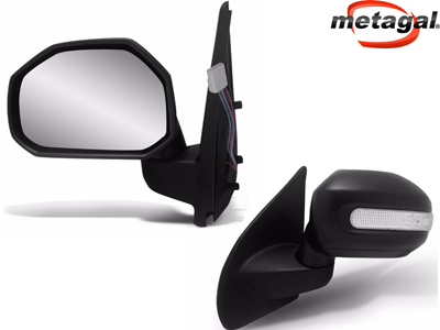 Retrovisor ext palio 08 4p le c c eletrico c seta