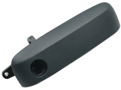 Maçaneta Ext Uno 15/ 2/4P e Fiorino 14/ LD (C/Furo - Preta)