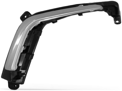 Grade Parachoque Peugeot 308 12/15 LE (Cinza - Externa)