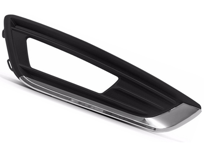 Grade parachoque focus 16 ld c milha friso cromado