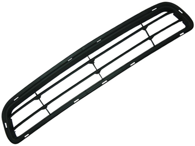 Grade parachoque palio 10 central preta economy