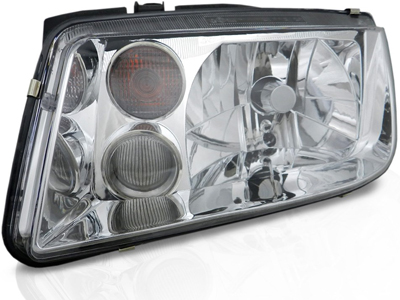 Farol bora 99 07 le mascara cromada c auxiliar