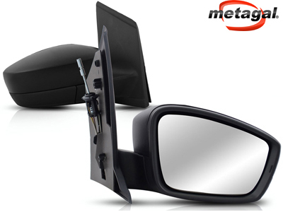 Retrovisor ext fox 10 14 ld c c preto