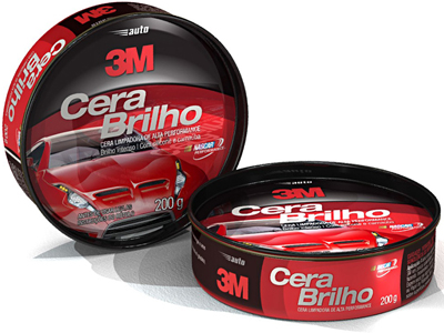 Cera Brilho Automotiva 3M (200 Gramas)