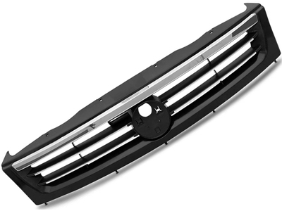 Grade Palio 10/ (Moldura Preta - Friso Cromado - Economy)