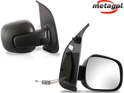 Retrovisor Ext Fiorino 14/ LD c/c (Preto)