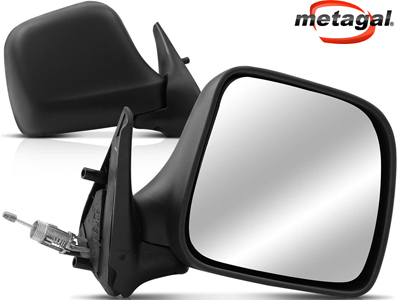 Retrovisor ext fiorino 11 13 ld c c preto