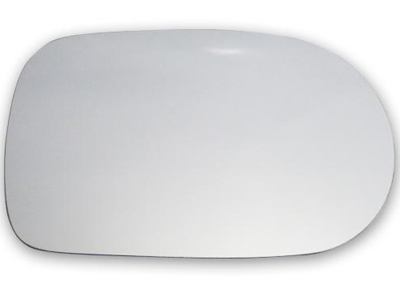 Lente retrovisor ext palio 11 ld