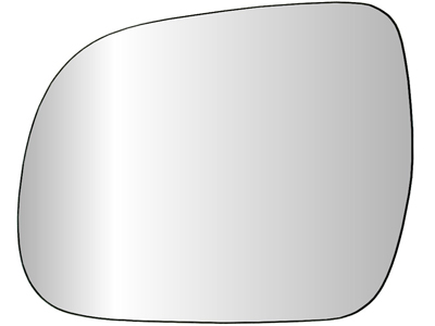 Lente retrovisor ext hilux 05 11 le