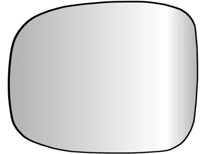 Lente retrovisor ext civic 12 16 ld