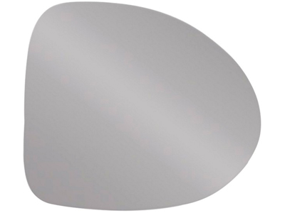 Lente retrovisor ext clio 13 ld