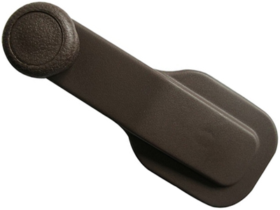 Manivela vidro caminhao volvo nl 93 96 marrom plastica