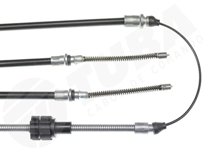 Cabo Freio Logus/Pointer /04/94 Traseiro (Freio Tambor)