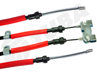 Cabo freio fiesta hatch 2p 03 e 4p 06 e ka 99 06 traseiro