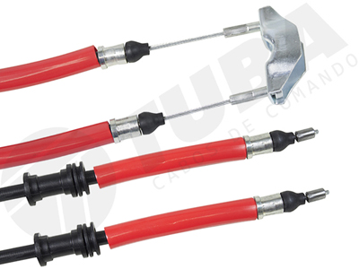 Cabo Freio Meriva 03/ Traseiro (Freio Tambor)