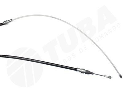 Cabo freio polo sedan hatch 05 02 07 06 total flex tambor
