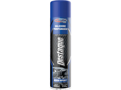 Silicone spray aromatizado aqua sport 400 ml 230 gramas