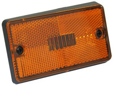 Lanterna lateral caminhao vw ambar base reta