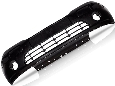 Parachoque dianteiro c3 03 07 preto c milha