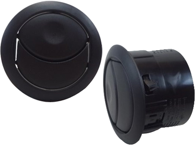 Difusor ar painel logan 13 sandero 14 duster 12 14 preto