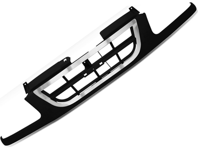 Grade S-10/Blazer 95/98 (Preta - Moldura Cromada)