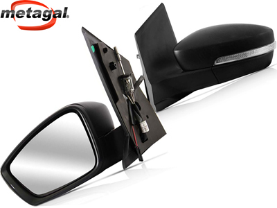 Retrovisor ext fox 15 le c c c seta preto