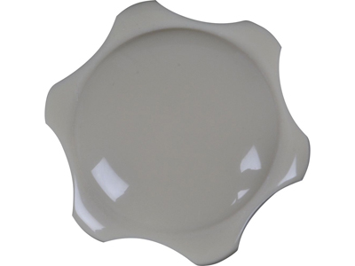 Botao ar quente fusca 70 bege