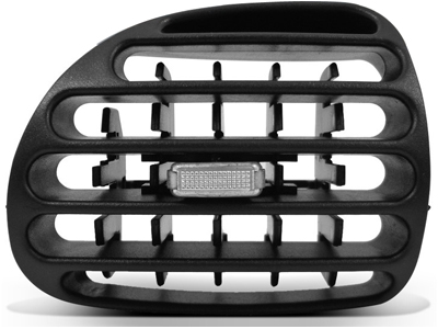 Difusor Ar Painel Peugeot 206 LD Preto (Central/Lateral)