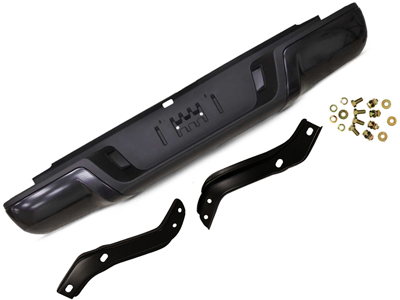 Parachoque traseiro ranger 12 preto