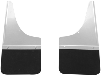 Apara barro universal fusca borracha aco inox jogo 2 pecas