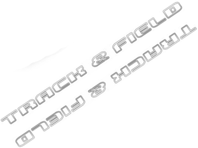 Faixa Parati Track & Field Prata (Jogo)