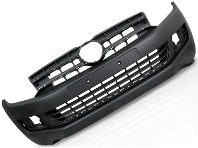 Parachoque dianteiro amarok 10 16 preto liso