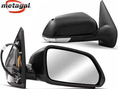 Retrovisor Ext Golf 07/11 LD c/c (Elétrico, Preto, C/Seta)