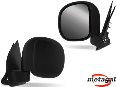 Retrovisor ext f 250 f 350 le fixo preto