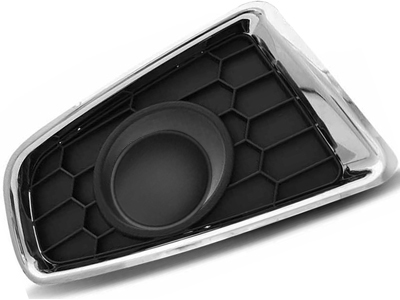 Grade parachoque sandero 12 14 ld s milha aro cromado