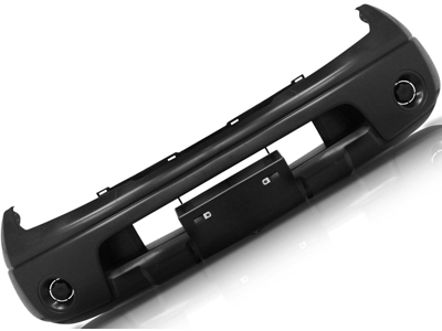 Parachoque dianteiro frontier 08 12 preto liso