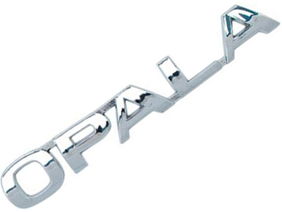 Emblema opala 92 cromado