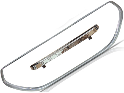 Friso Grade Peugeot 208 12/16 (Cromado - Moldura)