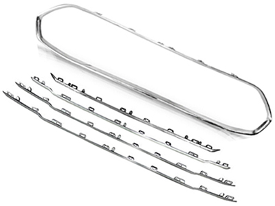 Friso grade ka sedan 15 cromado moldura filetes