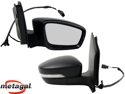 Retrovisor Ext UP! 14/ LD c/c (Elétrico, Preto, C/Seta)