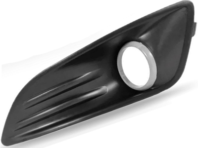 Grade parachoque new fiesta 13 16 le c milha aro cinza