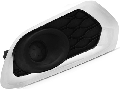 Grade parachoque sandero 15 ld s milha aro cromado