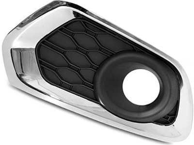 Grade parachoque sandero 15 le c milha aro cromado