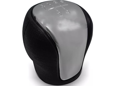 Bola cambio corsa classic prisma 5 marchas preta cromada