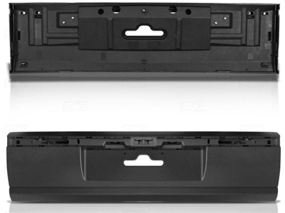 Parachoque Traseiro Saveiro 00/02 Central (Preto)