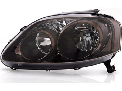 Farol fox 03 09 le foco duplo mascara negra