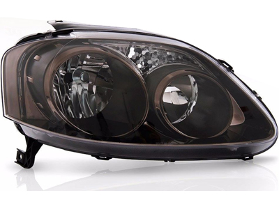 Farol fox 03 09 ld foco duplo mascara negra