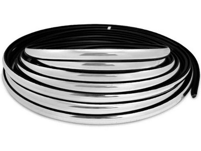 Friso Parachoque Santana 87/90 Encaixado Cromado (6 Metros)