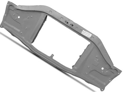 Painel dianteiro f 1000 f 4000 92 quadro radiador