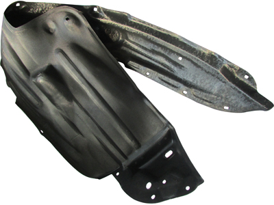 Protecao paralama hilux sw4 05 11 ld